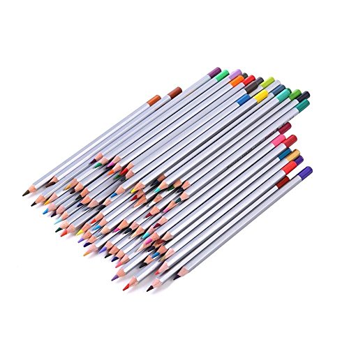 Rixow 72 Farben Ölige Buntstifte Farbstifte Colour Pencils für Kinder Malerei -