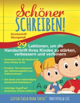 Schöner Schreiben!: Druckschrift Übungsheft -