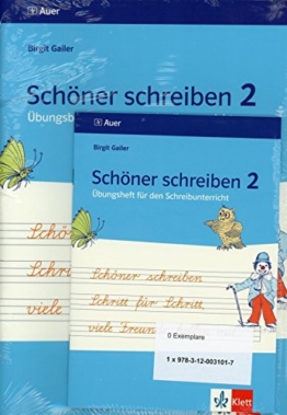 Schöner schreiben Schritt für Schritt, viele Freunde helfen mit: Übungsblätter für den Schreibunterricht inkl. Übungsheft, 2. Jahrgangsstufe - Lateinische Ausgangsschrift -