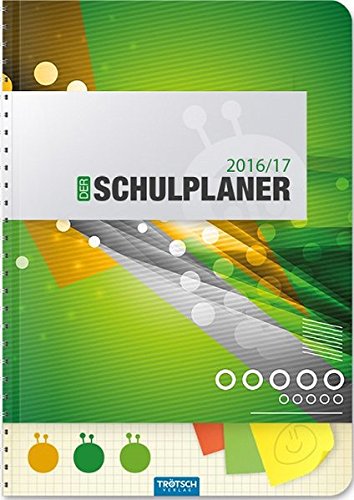 Schulplaner 2016/2017 Grün -