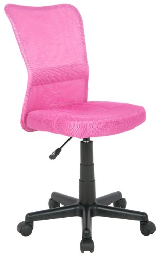 SixBros. Bürostuhl Drehstuhl Schreibtischstuhl Pink - H-298F/1412 -