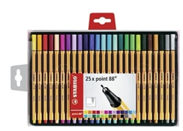 STABILO point 88 - 25er Etui - Fineliner -