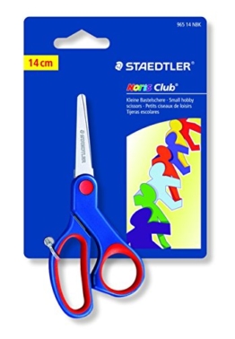 Staedtler 96514NBK - Noris Club Bastelschere auf Blisterkarte, 14 cm -