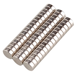 Tinxi 50 Stücke Neodym Mini Magnete Magnet Minimagnet Supermagnete Haushaltsmagnete Pinnwand 8 x 3 mm -