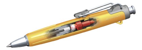 Tombow BC-AP12 Kugelschreiber Air Press Pen mit innovativer Druckluftechnik, vollschwarz -