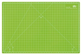 Wedo 79 245 Schneidematte Comfortline (CM 45, selbstschließende Oberfläche, 45 x 30 x 0,3 cm) apfelgrün -