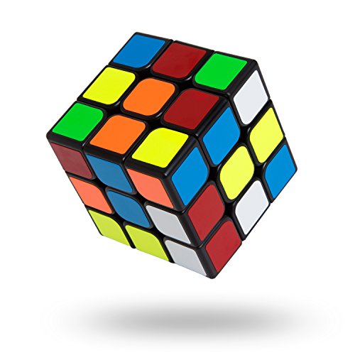 Zauberwürfel - Buself Speed Cube 3X3,Dreht sich schneller und präziser als der Original-Rubik. Super-robust mit lebendigen Farben. 3x3 Zauberwürfel Speed Cube Magic Cube. -